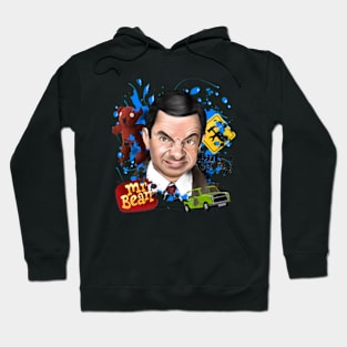 Mr Bean Artwork Hoodie